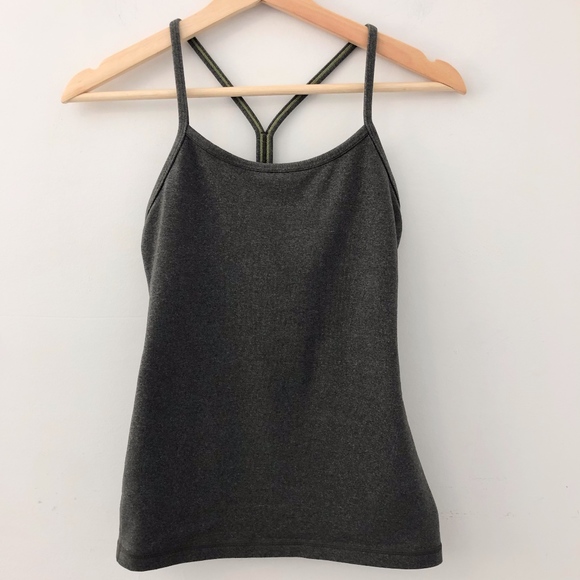 lululemon athletica Tops - Lululemon racerback tank top women's size XXS gray